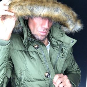 Valukēr (M) Winter Puffer- detachable fur collar